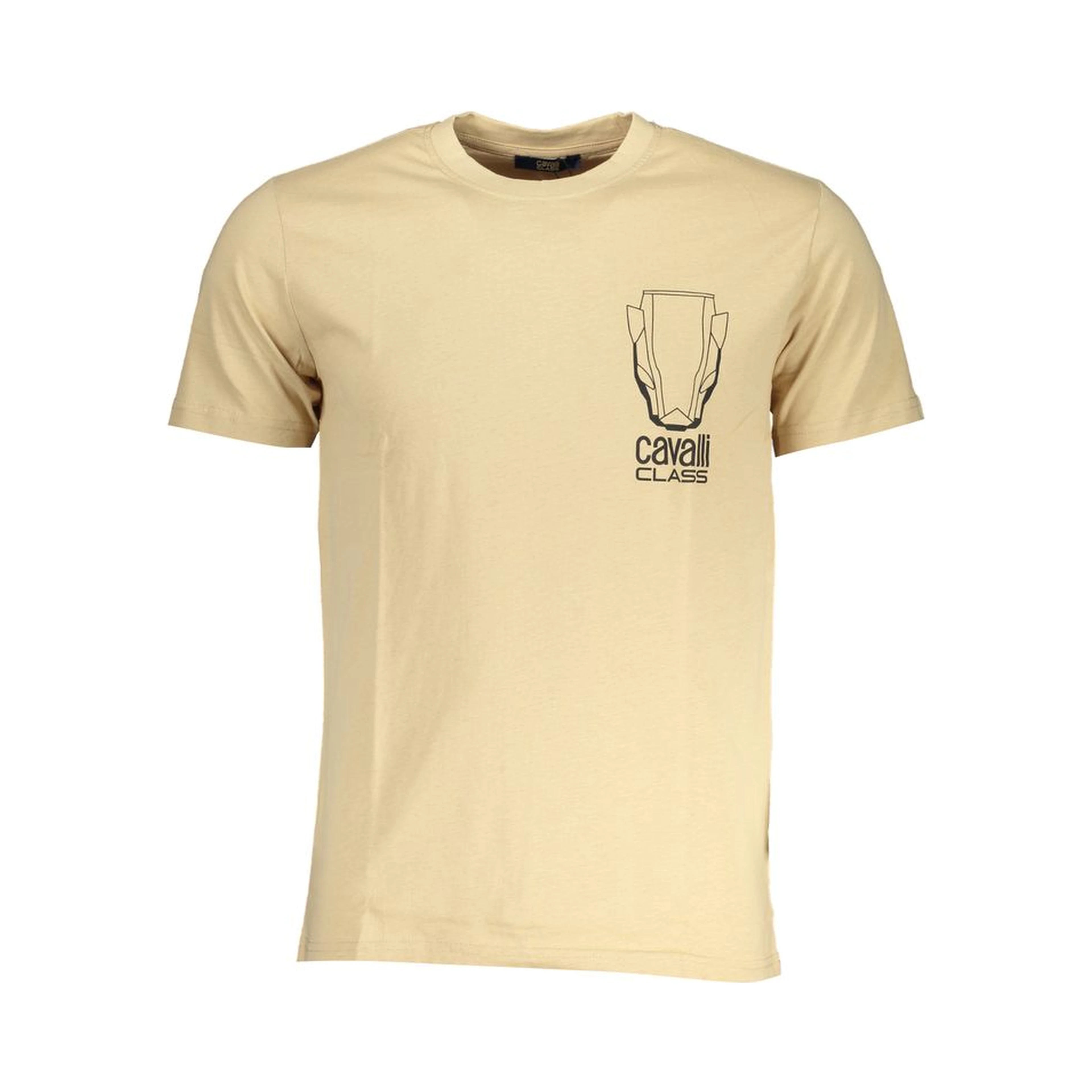 Beige Cotton T-Shirt