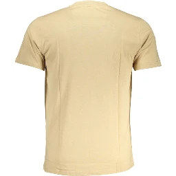 Beige Cotton T-Shirt