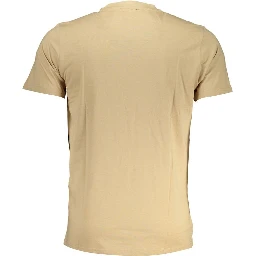 Beige Cotton T-Shirt