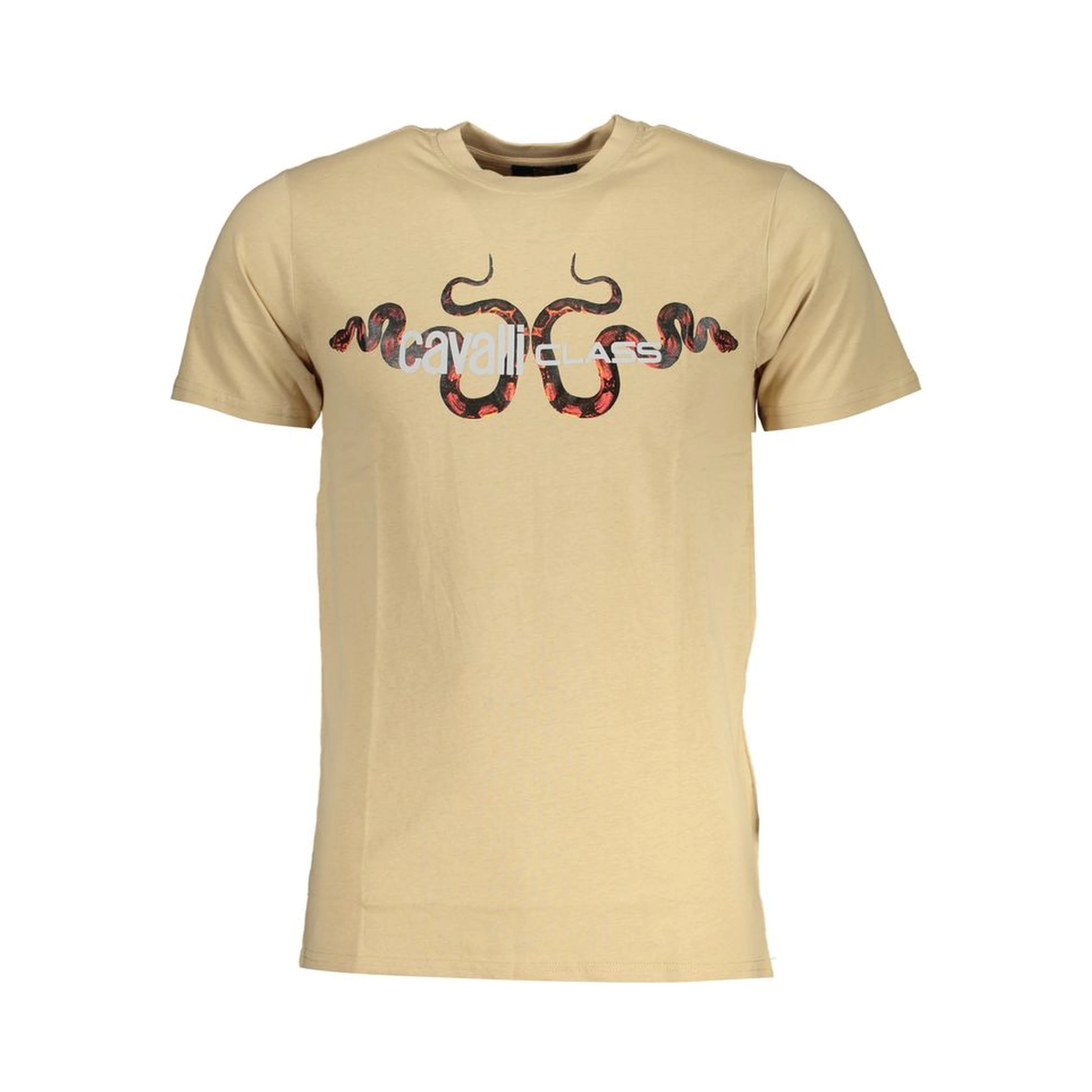 Beige Cotton T-Shirt