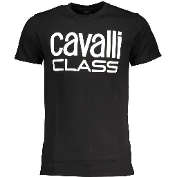 Black Cotton T-Shirt