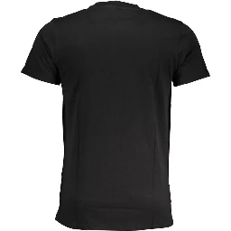Black Cotton T-Shirt