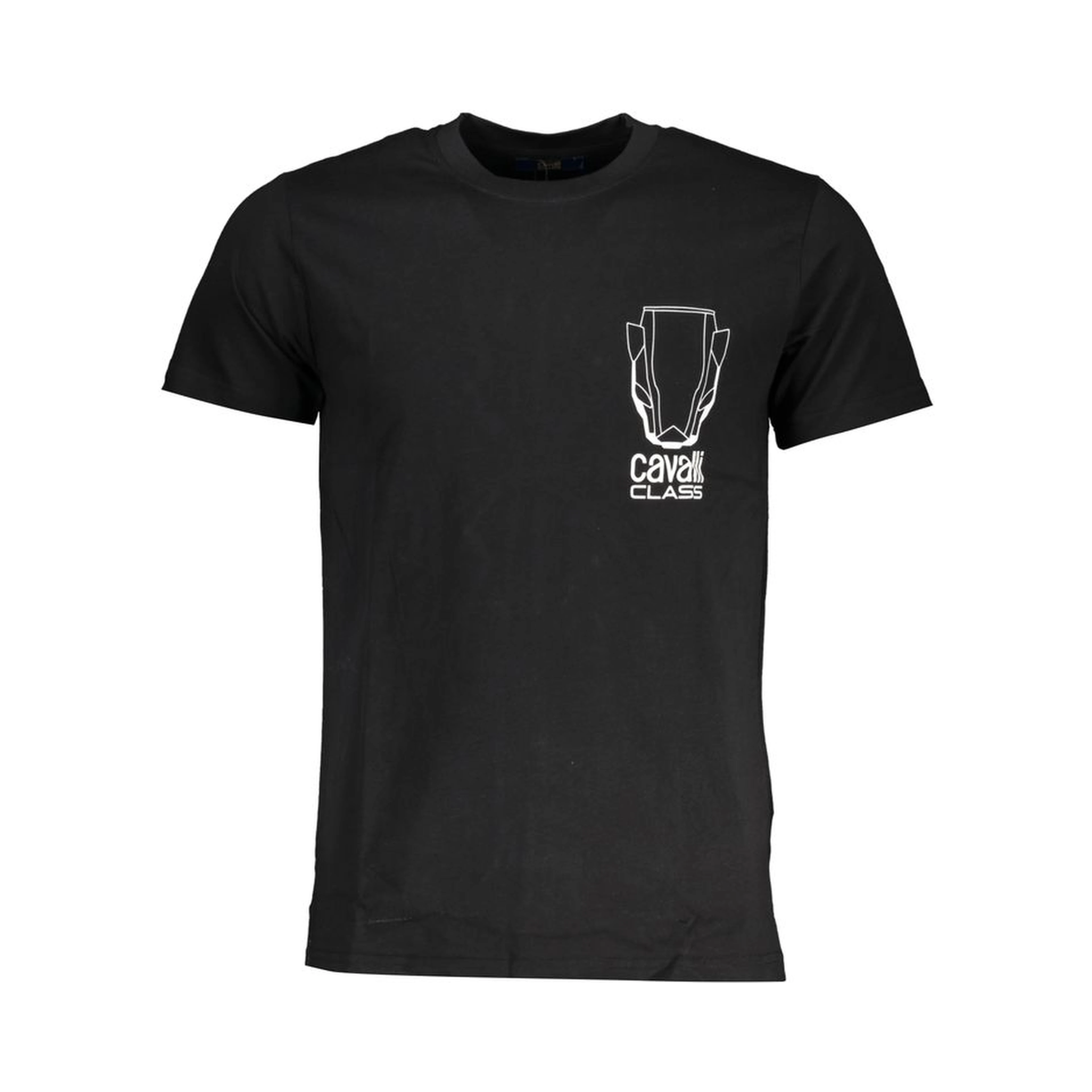 Black Cotton T-Shirt