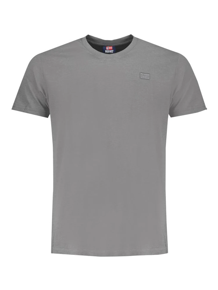 Gray Cotton T-Shirt