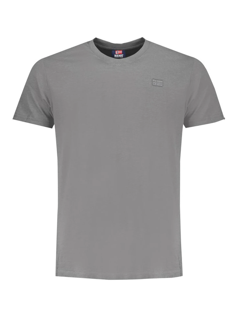 Gray Cotton T-Shirt