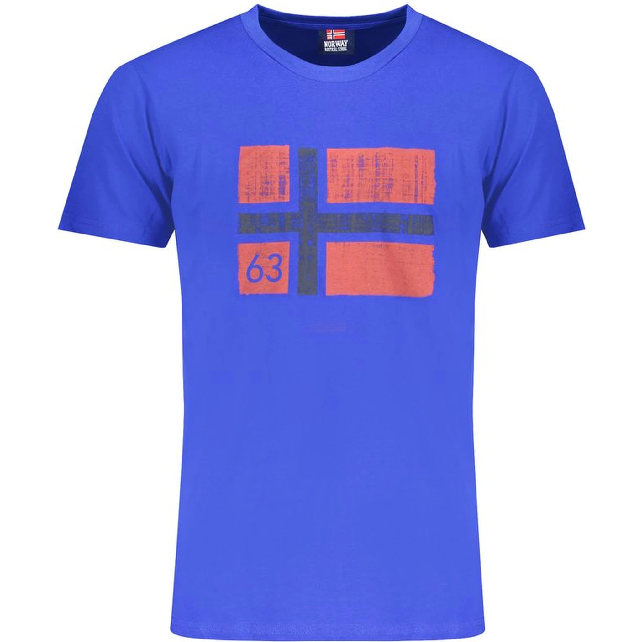 Blue Cotton T-Shirt