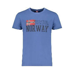 Blue Cotton T-Shirt