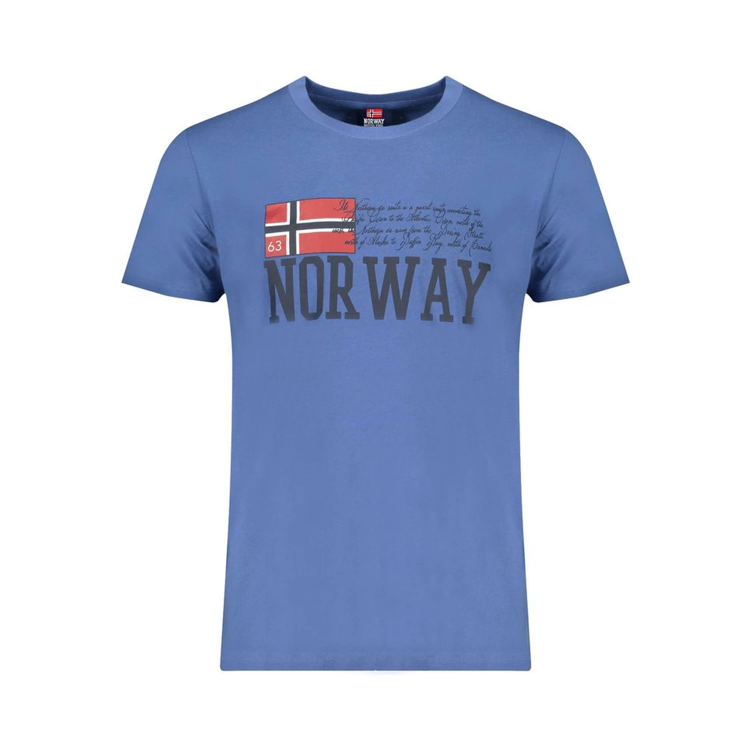 Blue Cotton T-Shirt