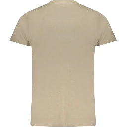 Beige Cotton T-Shirt