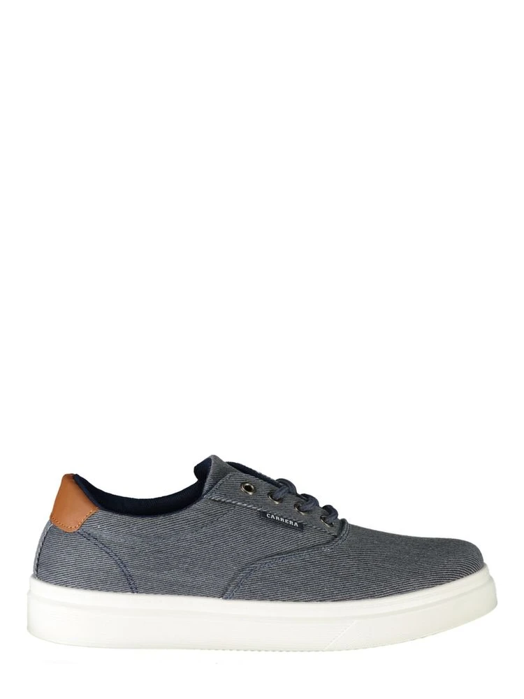 Blue Polyester Sneaker