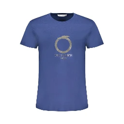 Blue Cotton T-Shirt