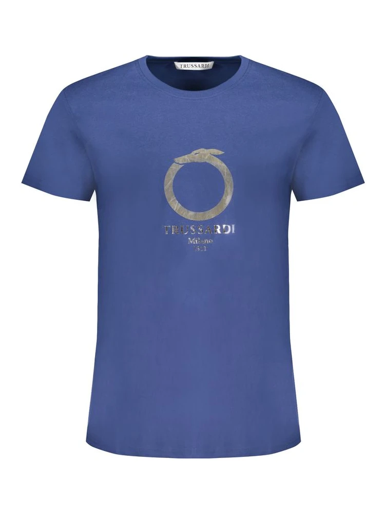 Blue Cotton T-Shirt