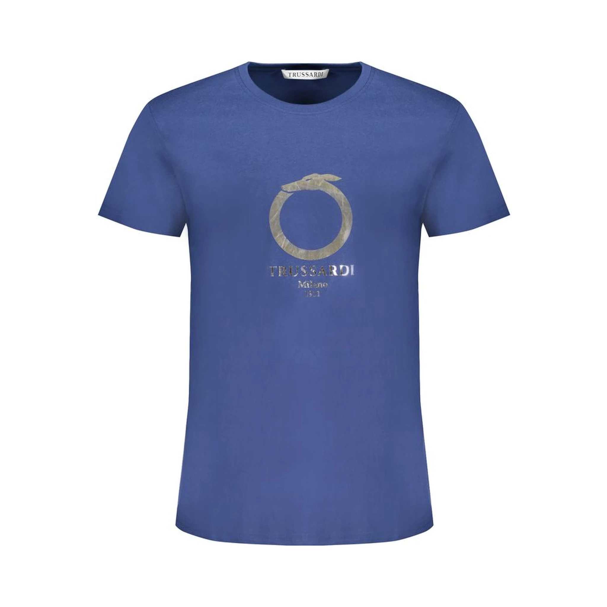Blue Cotton T-Shirt