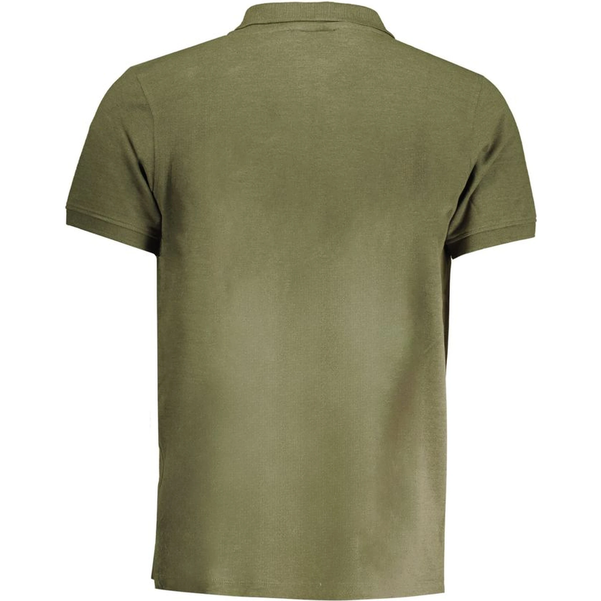 Green Cotton Polo Shirt