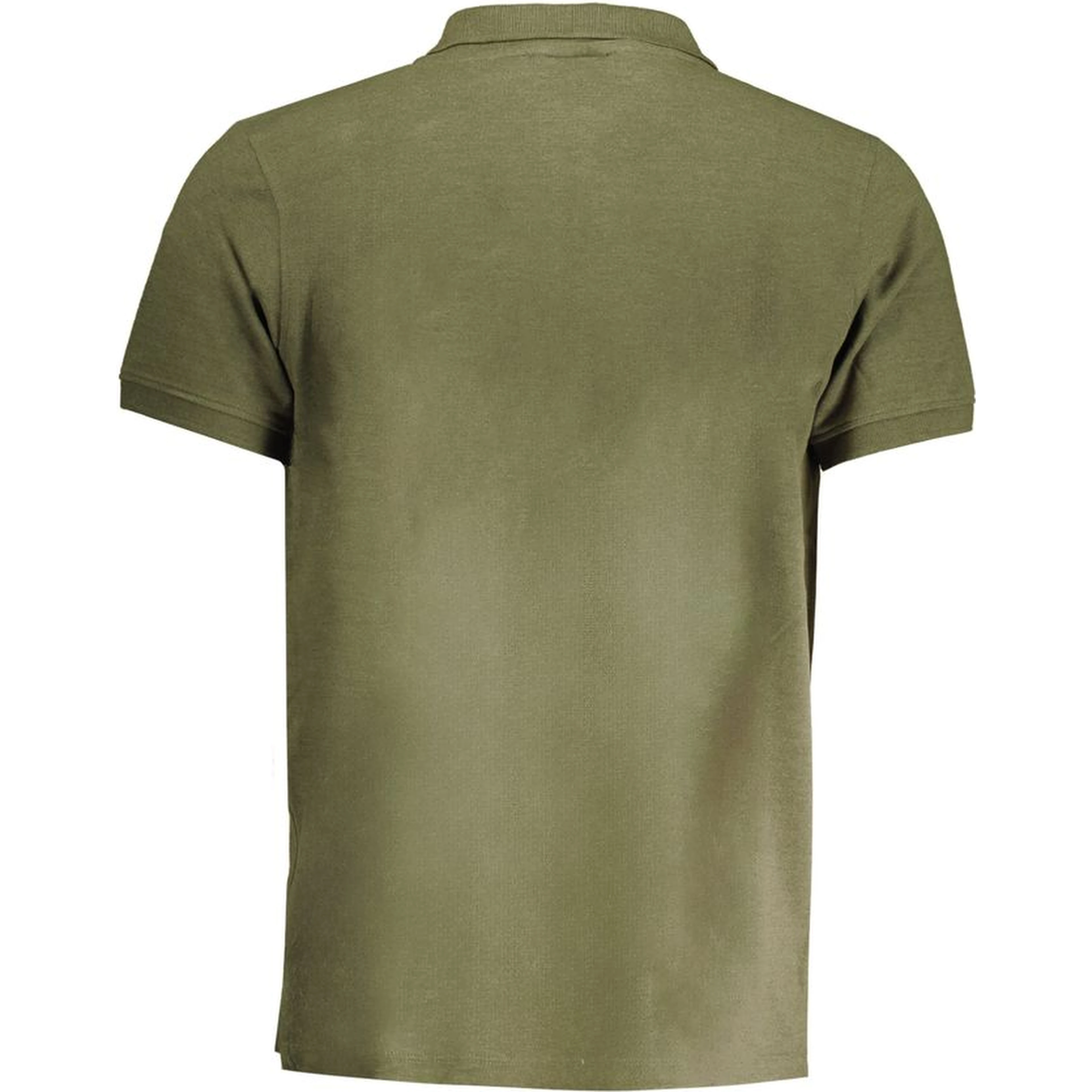 Green Cotton Polo Shirt