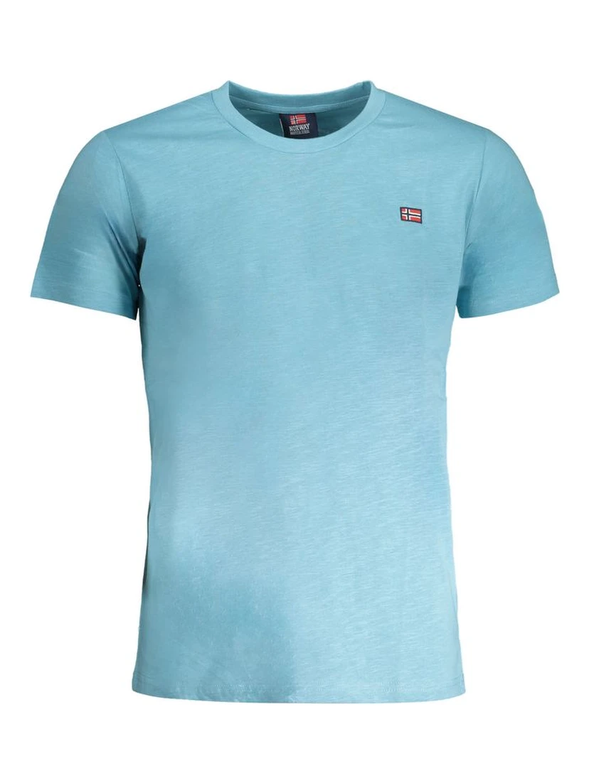 Blue Cotton T-Shirt