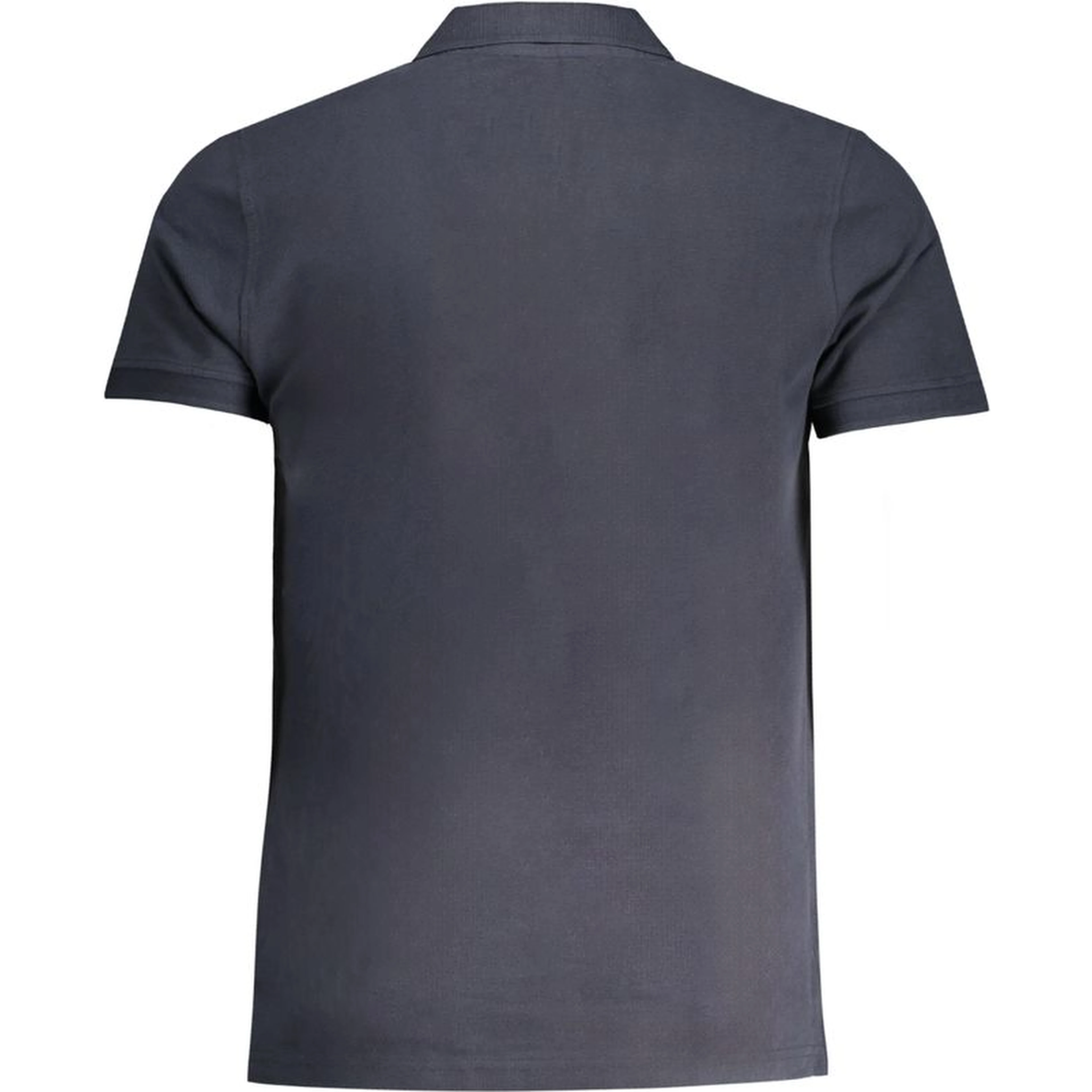 Blue Cotton Polo Shirt