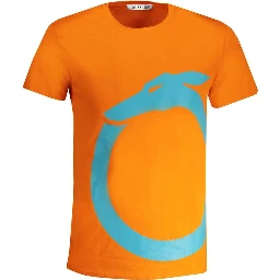 Orange Cotton T-Shirt