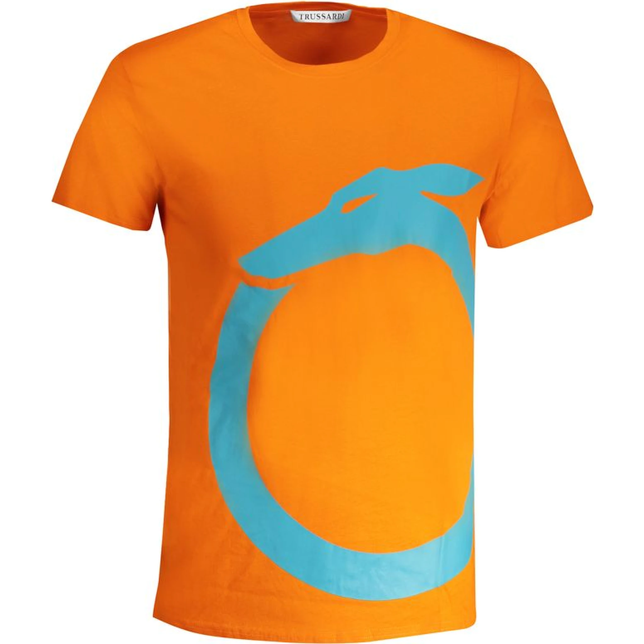 Orange Cotton T-Shirt