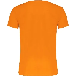 Orange Cotton T-Shirt