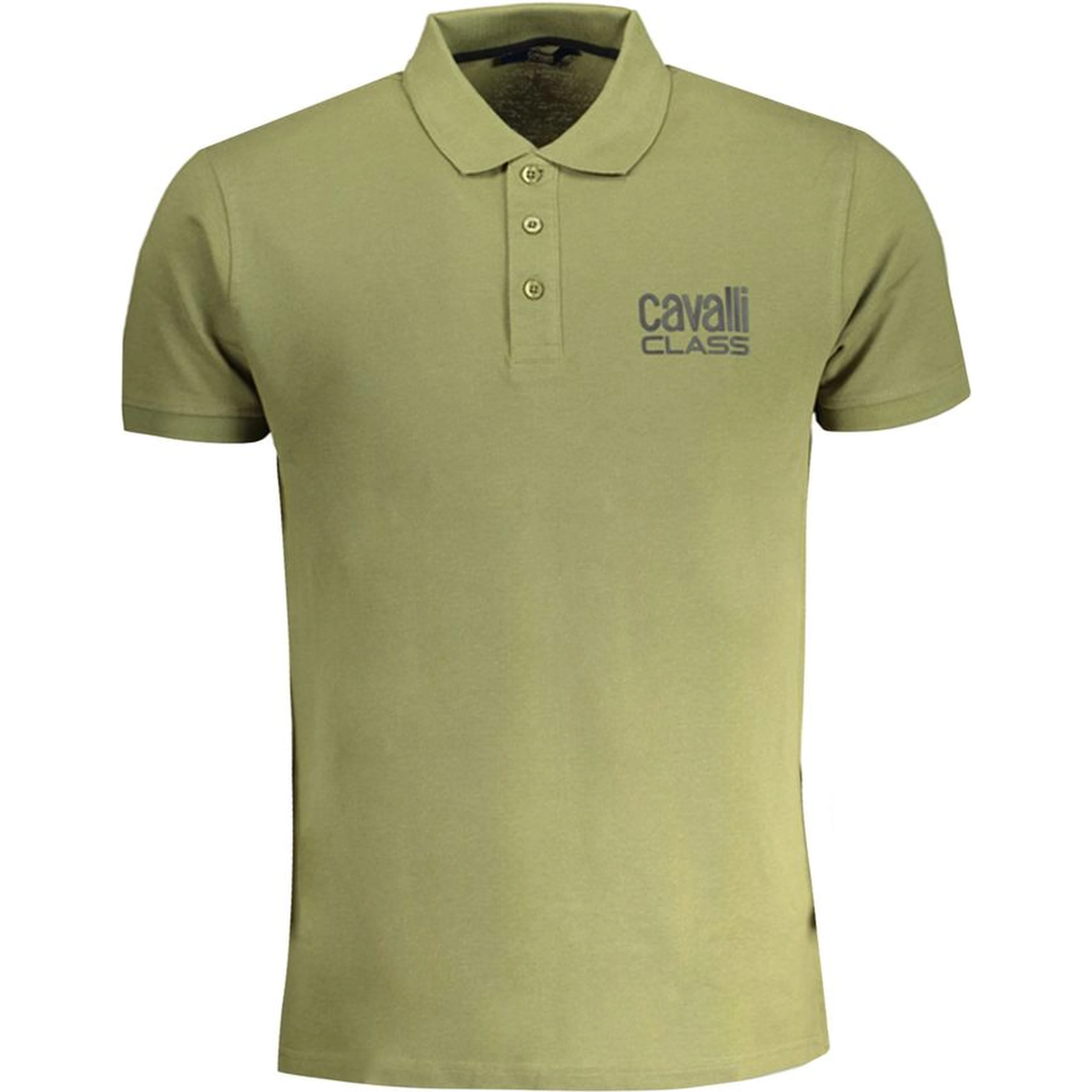 Green Cotton Polo Shirt
