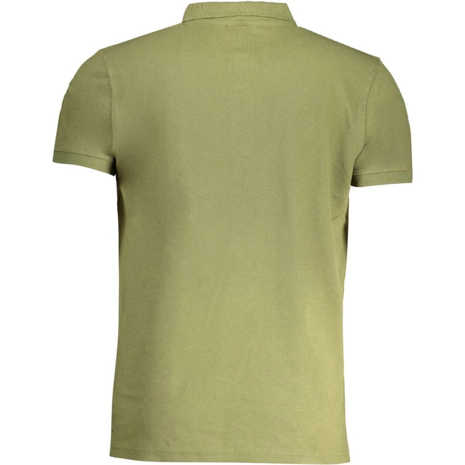 Green Cotton Polo Shirt