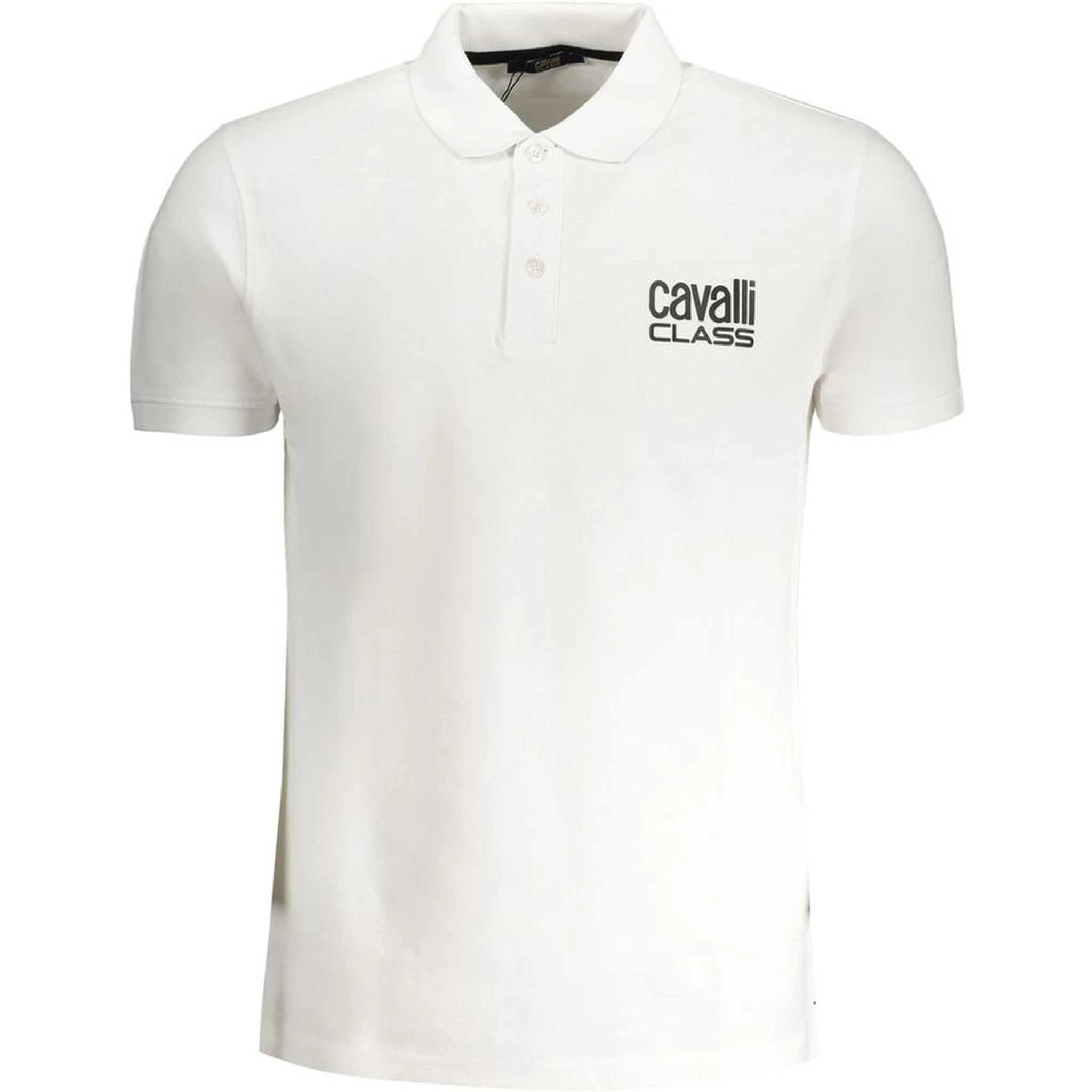 White Cotton Polo Shirt