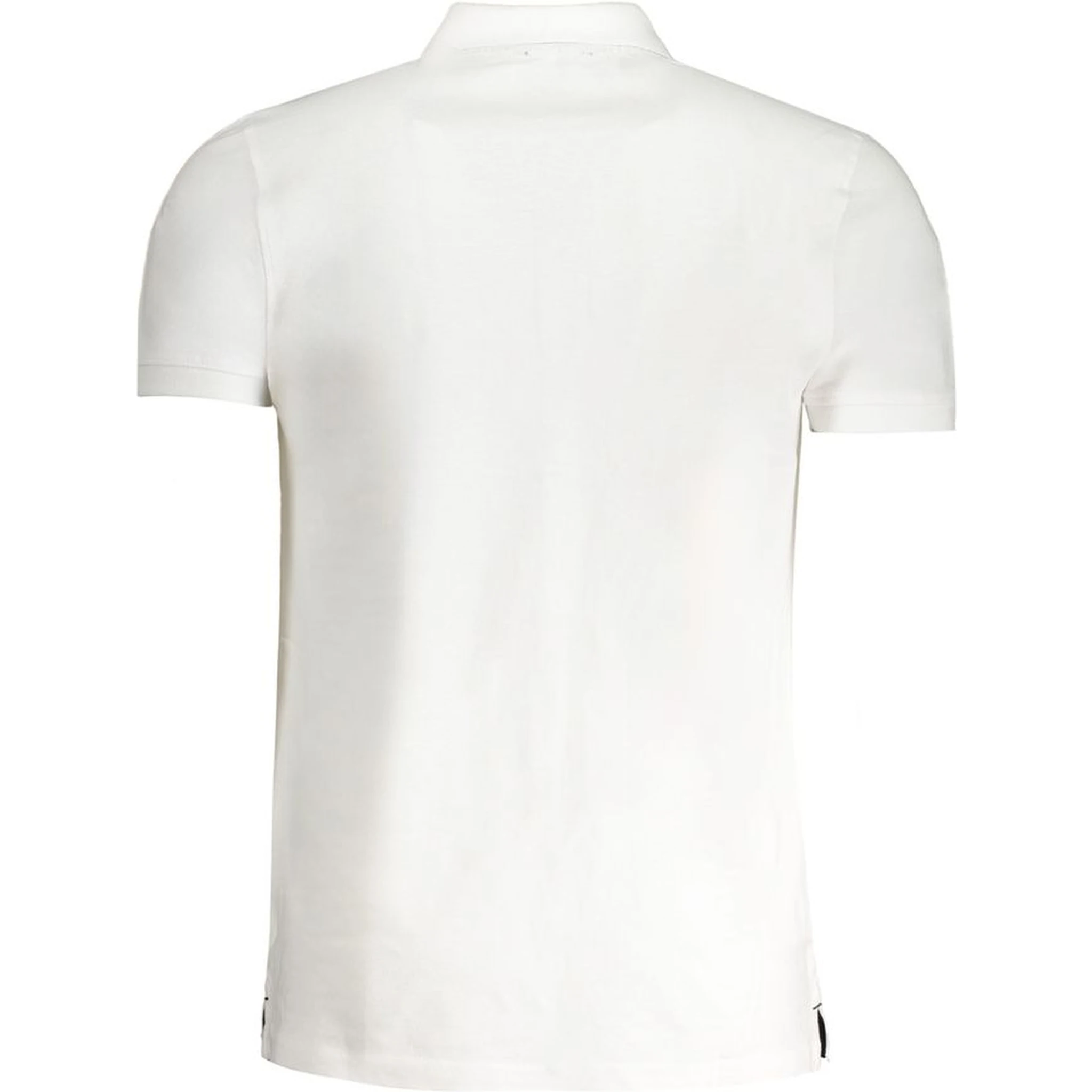 White Cotton Polo Shirt
