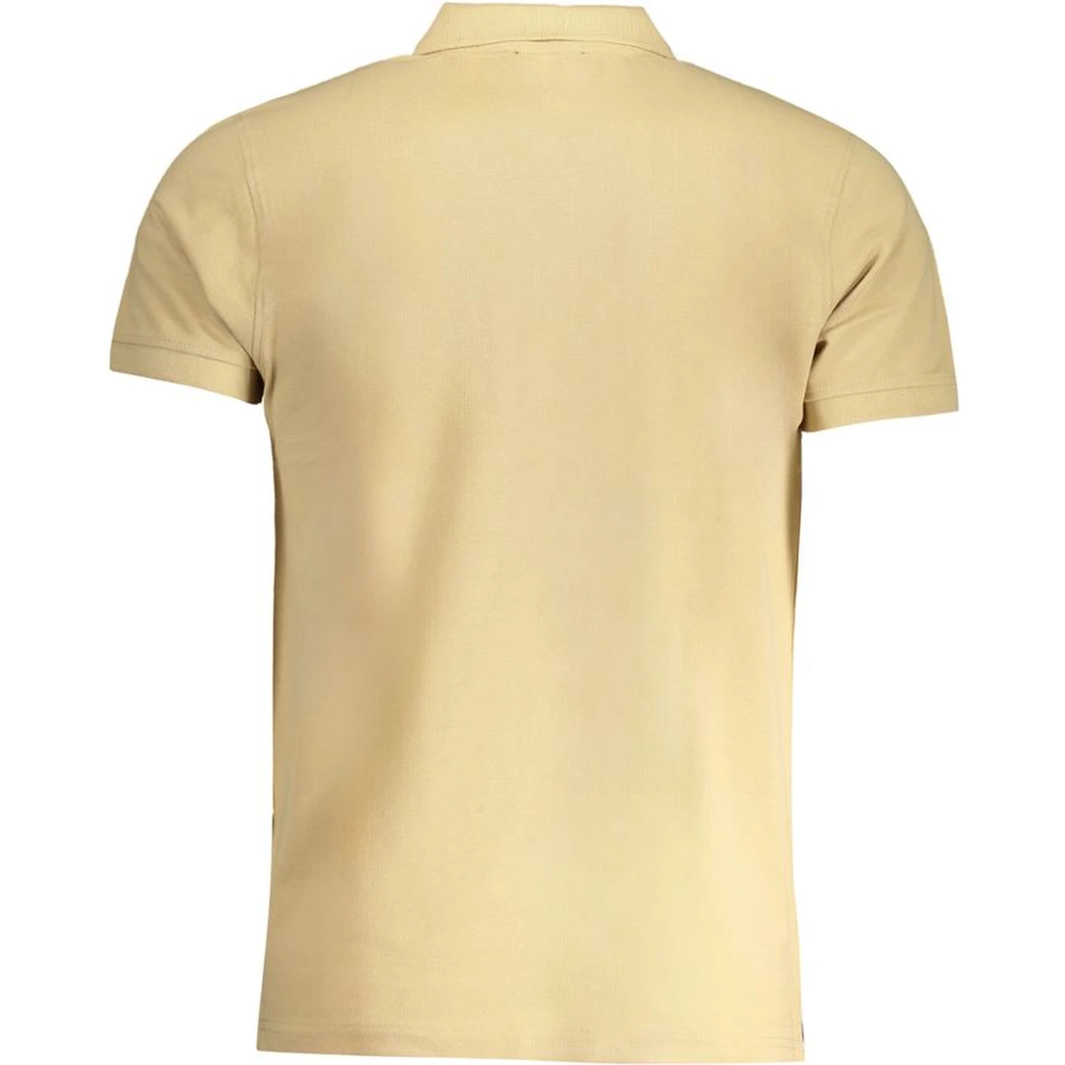 Beige Cotton Polo Shirt