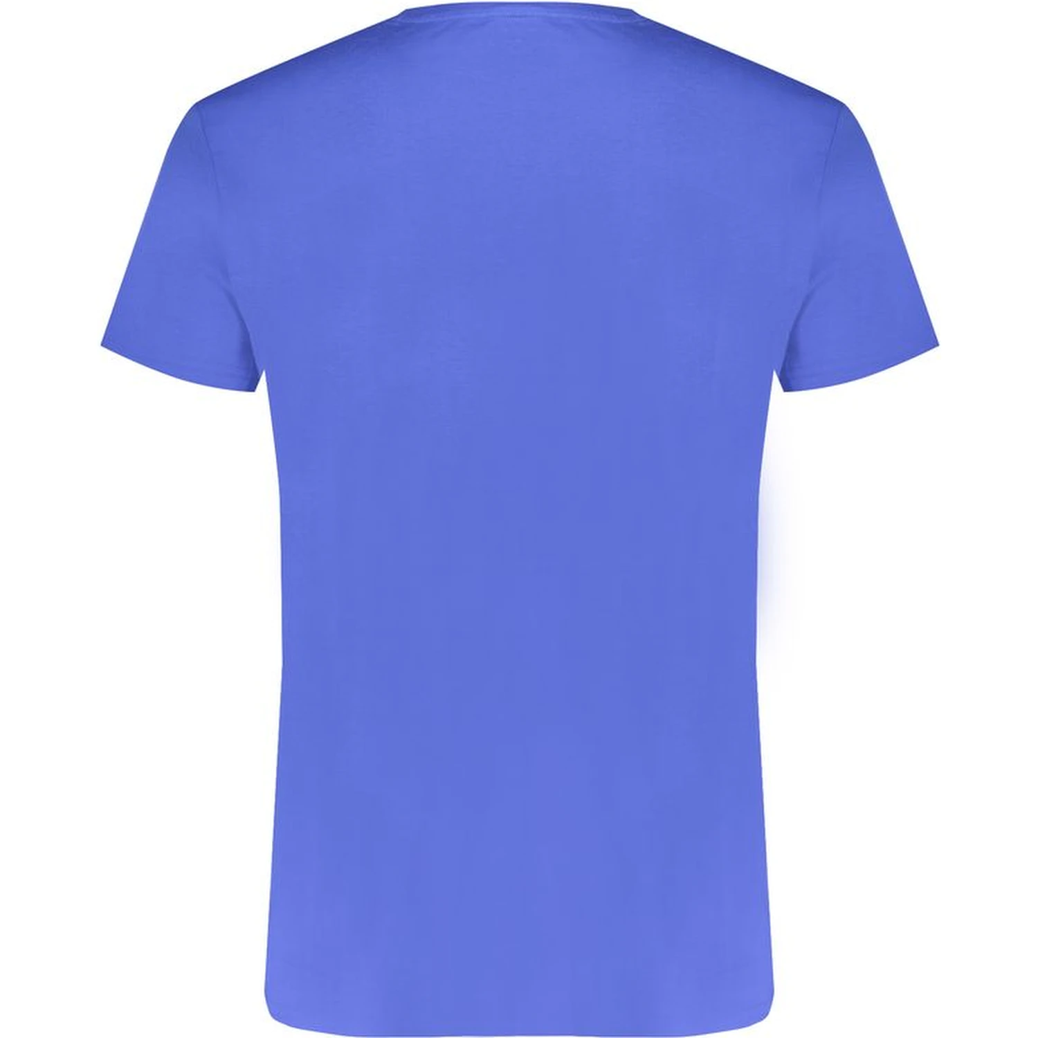 Blue Cotton Men's T-Shirt