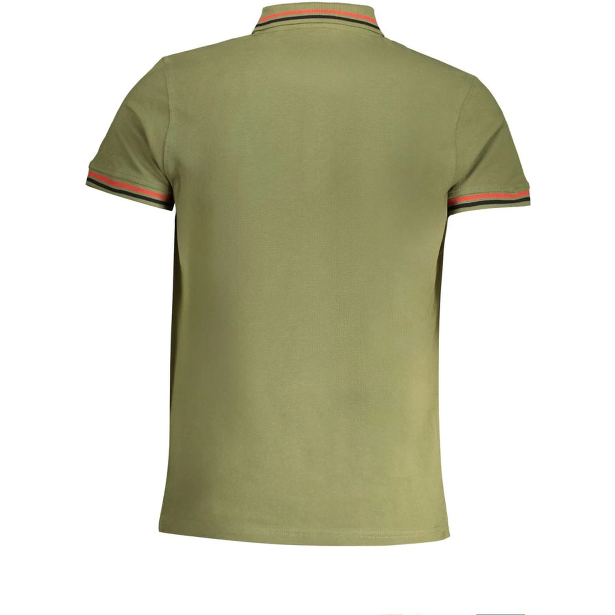 Green Cotton Polo Shirt