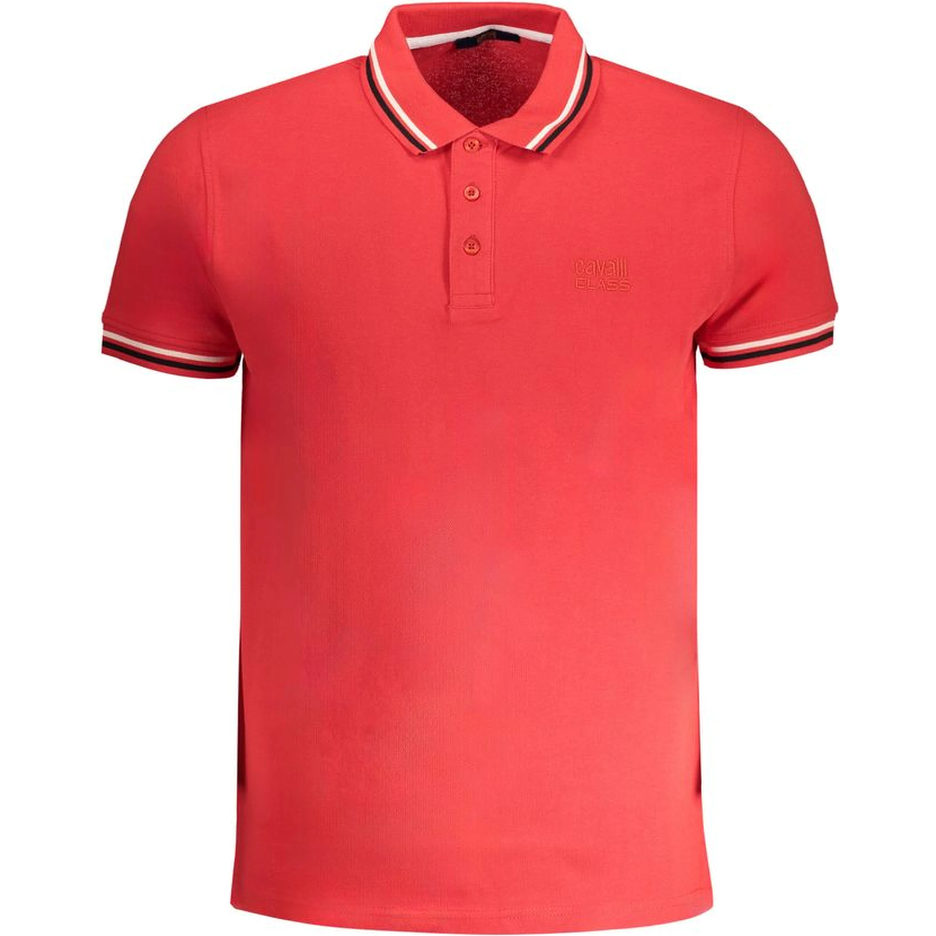 Red Cotton Polo Shirt