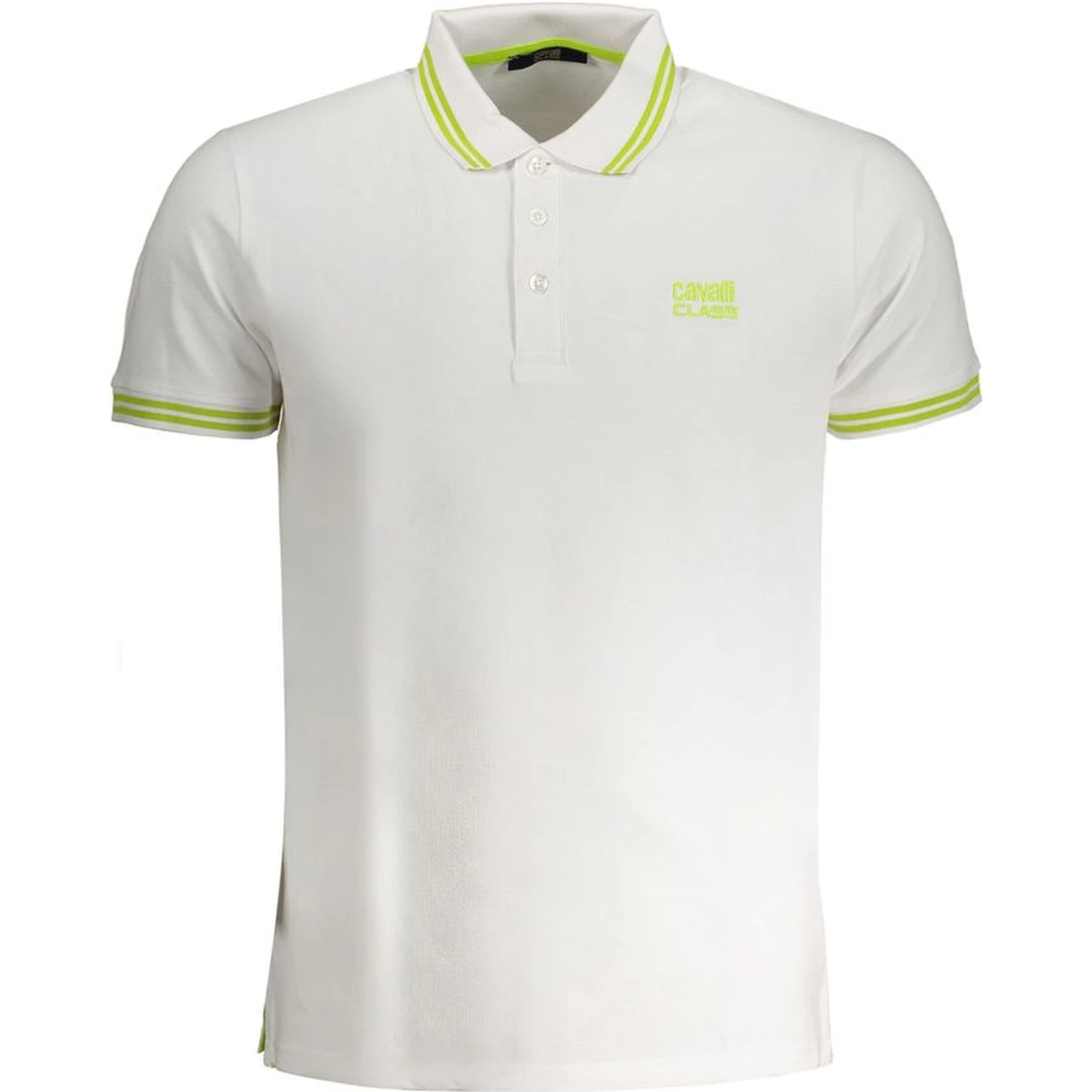 White Cotton Polo Shirt
