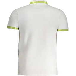 White Cotton Polo Shirt