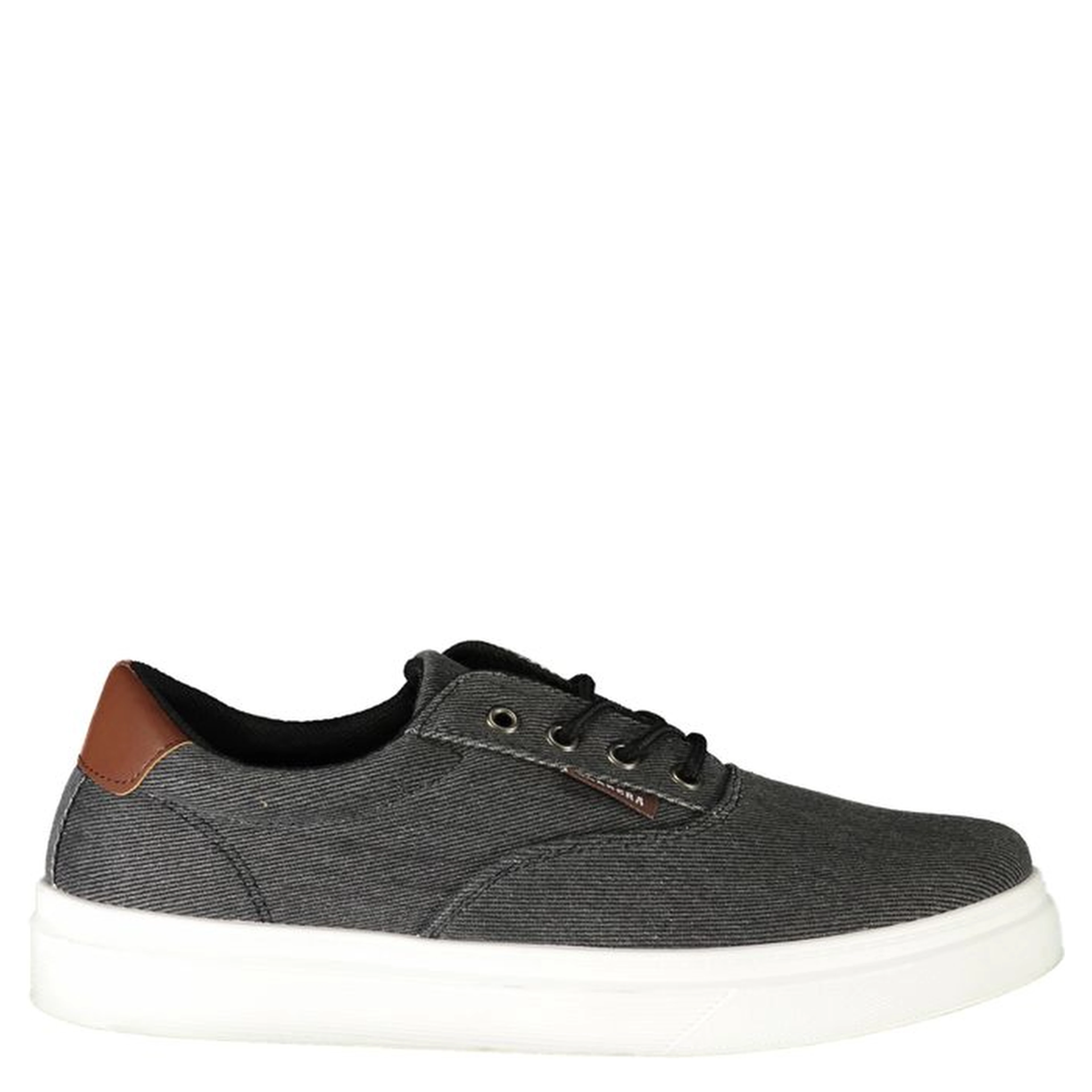 Black Polyester Sneaker