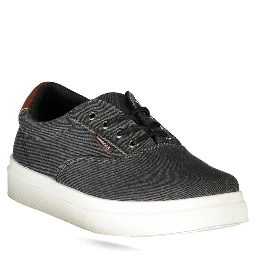 حذاء رياضي أسود من البوليستر