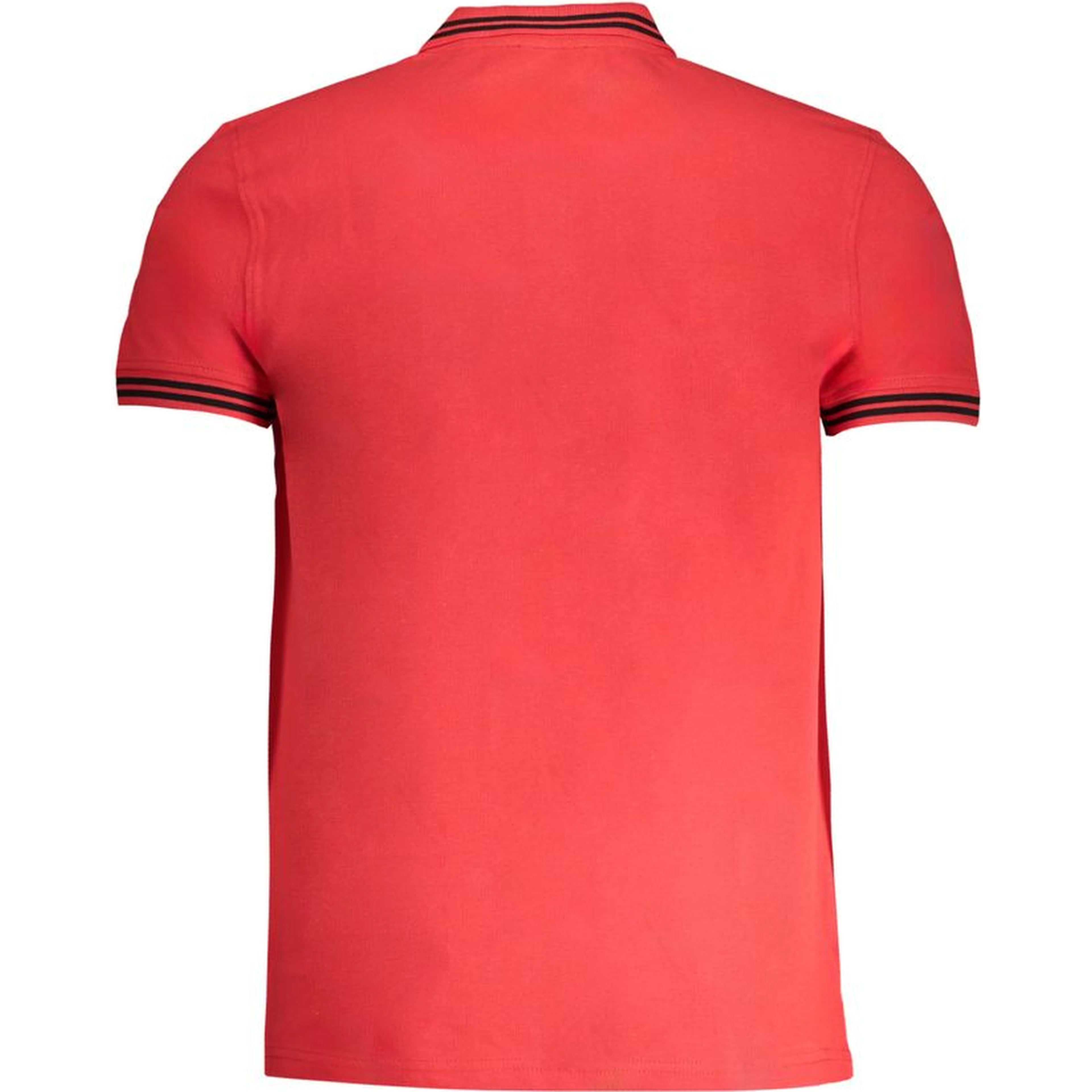 Red Cotton Polo Shirt