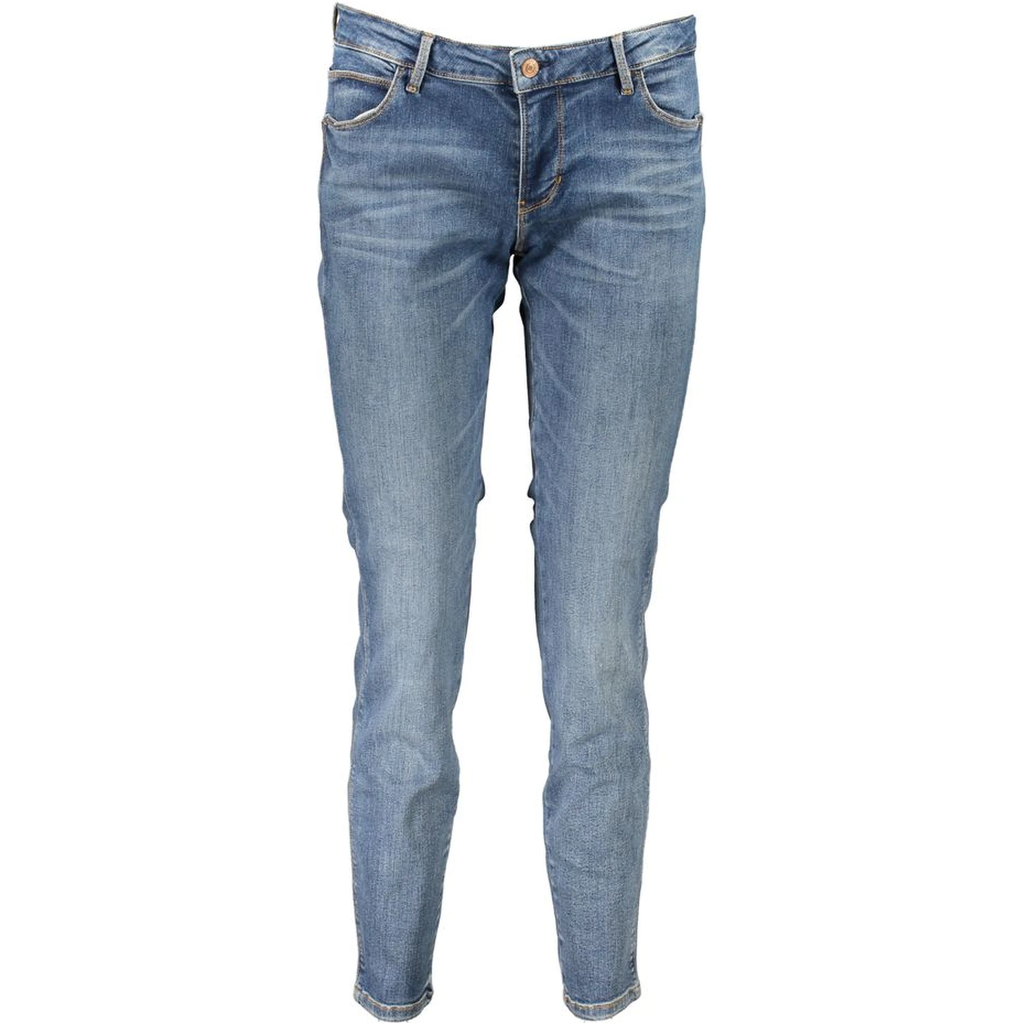 Blue Cotton Jeans Denim