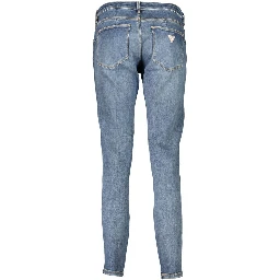 Blue Cotton Jeans Denim