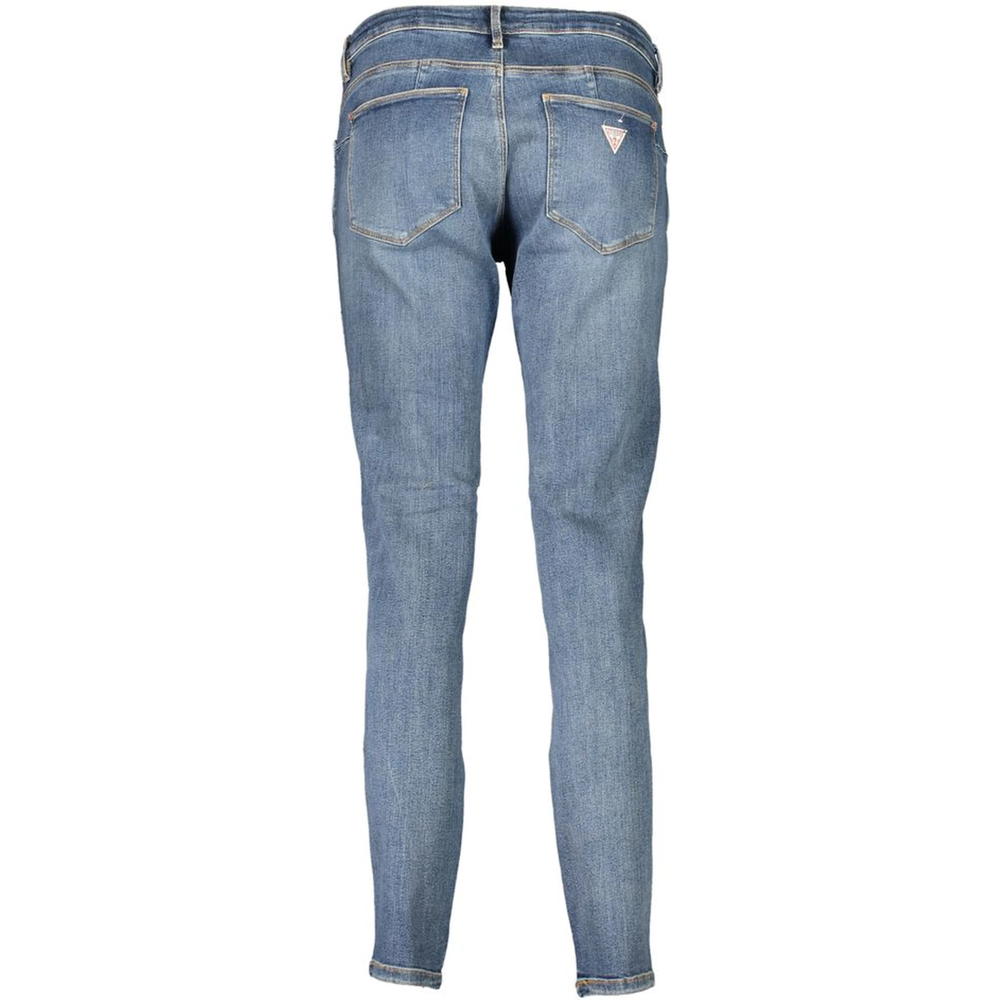 Blue Cotton Jeans Denim