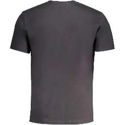 Black Cotton T-Shirt