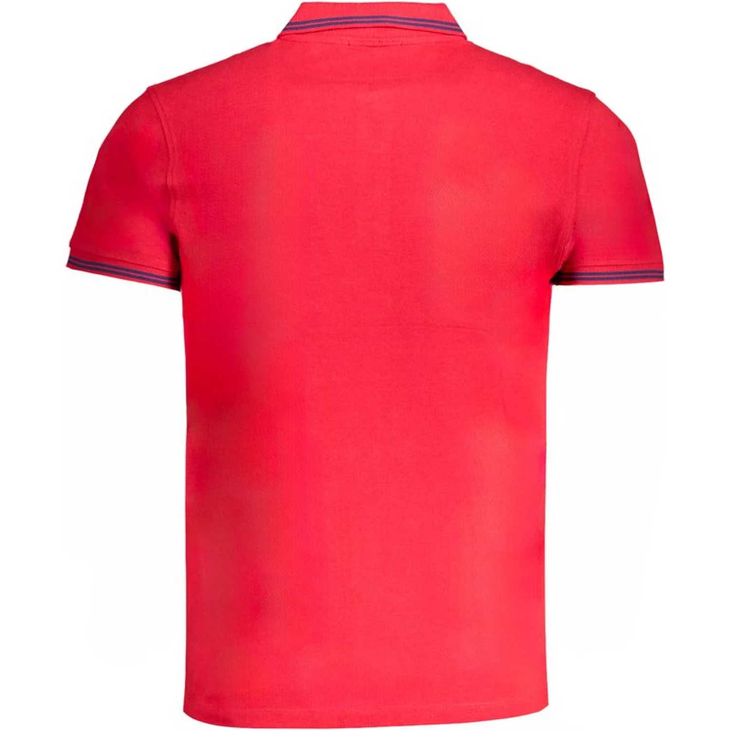 Red Cotton Polo Shirt