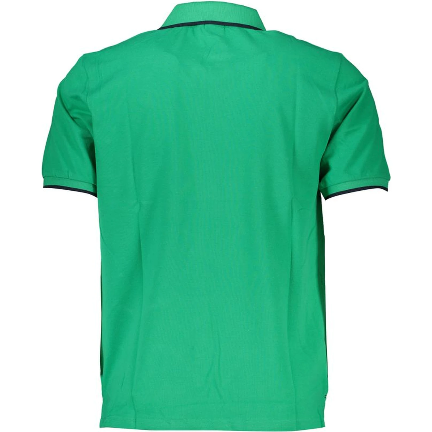 Green Cotton Polo Shirt