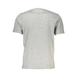 Gray Cotton T-Shirt