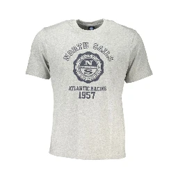Gray Cotton T-Shirt