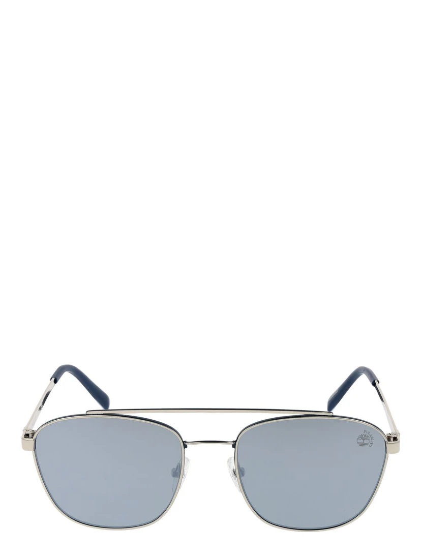 Silver Metal Sunglasses