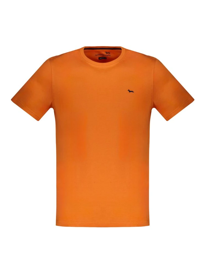 Orange Cotton T-Shirt