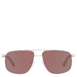 Rose Gold Metal Sunglasses