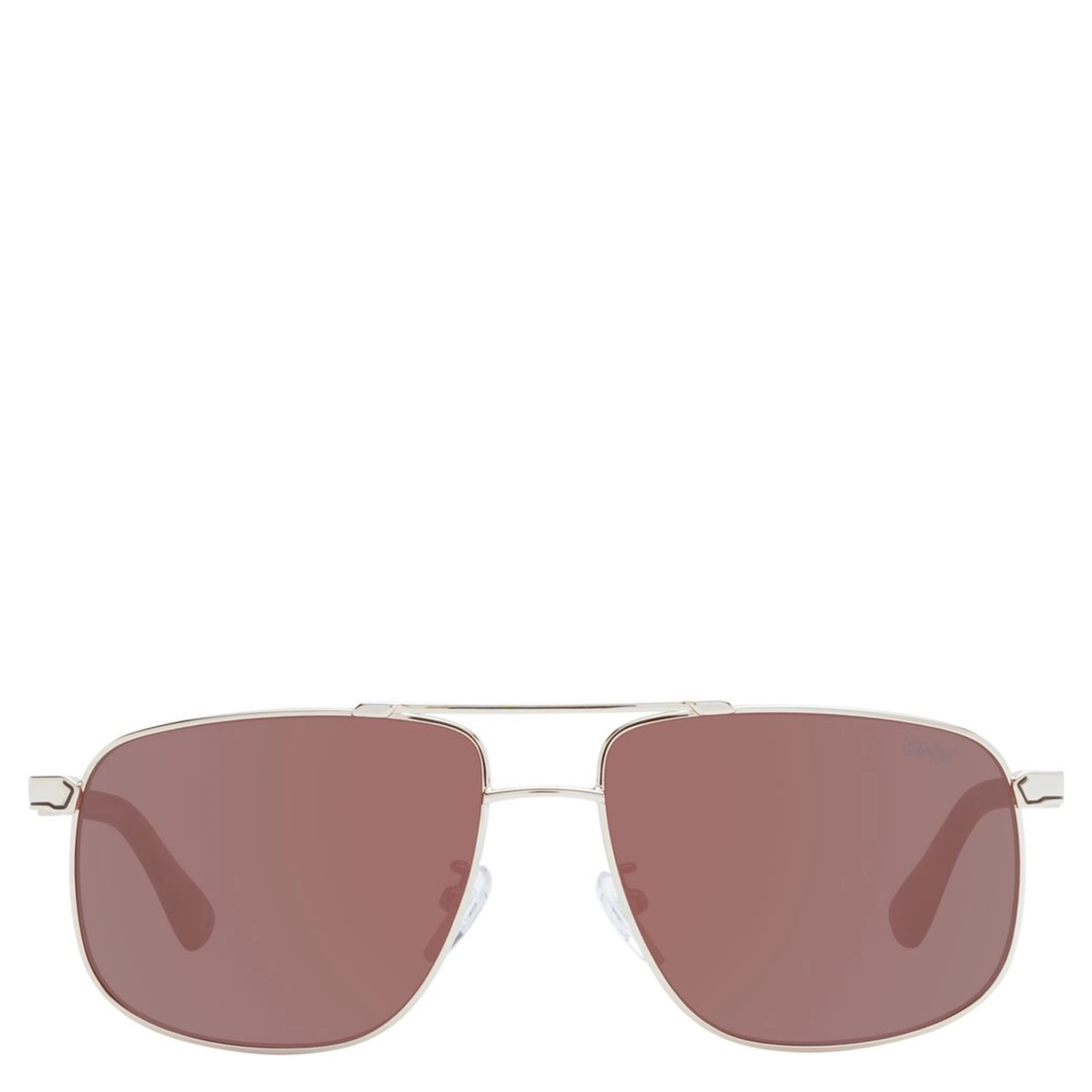 Rose Gold Metal Sunglasses