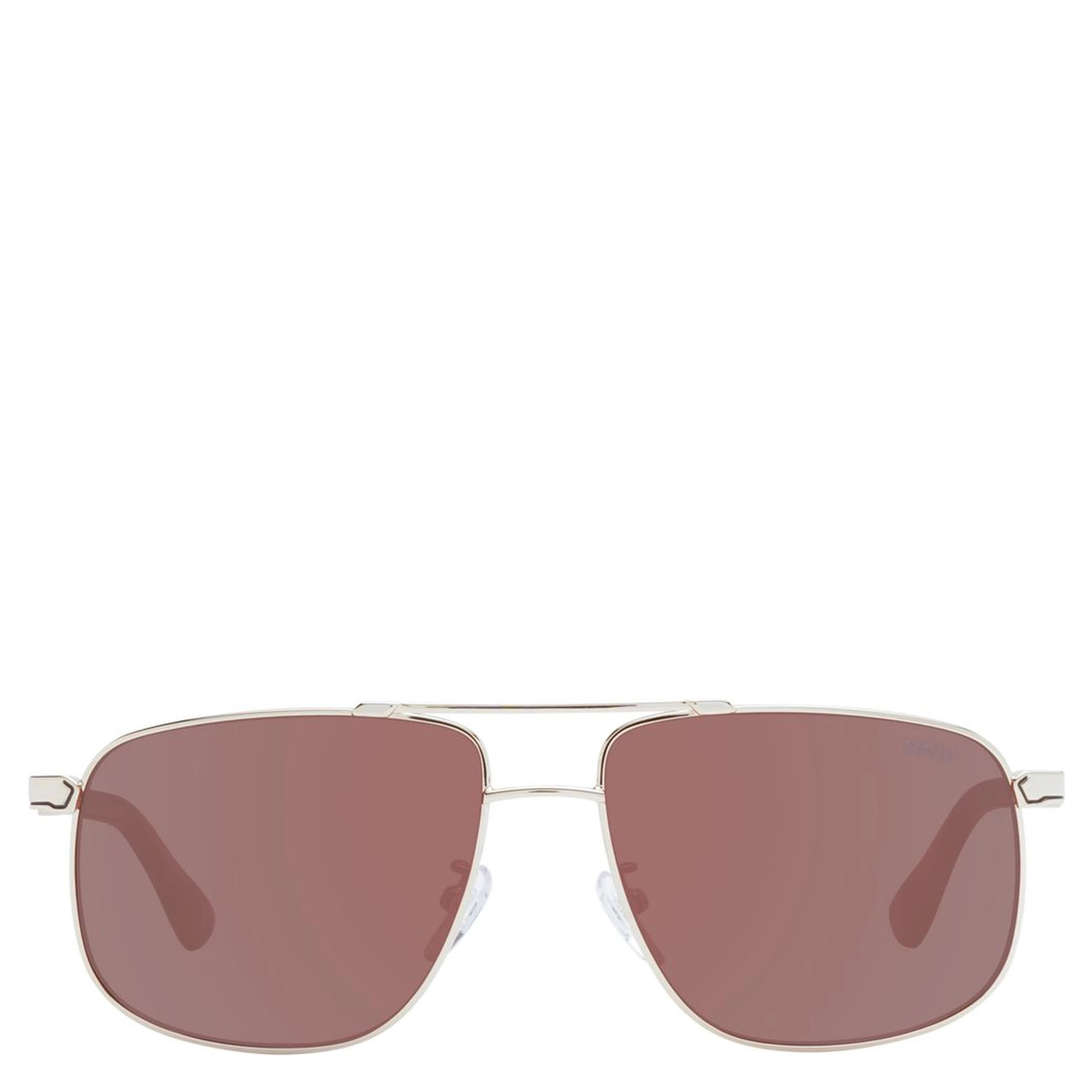 Rose Gold Metal Sunglasses